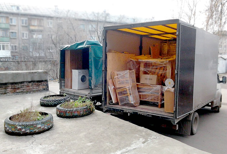 Заказать грузовое такси для перевозки догрузом из Красноярска в Таежный